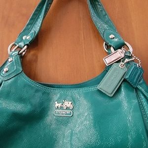 COACH TEAL HOBO BAG